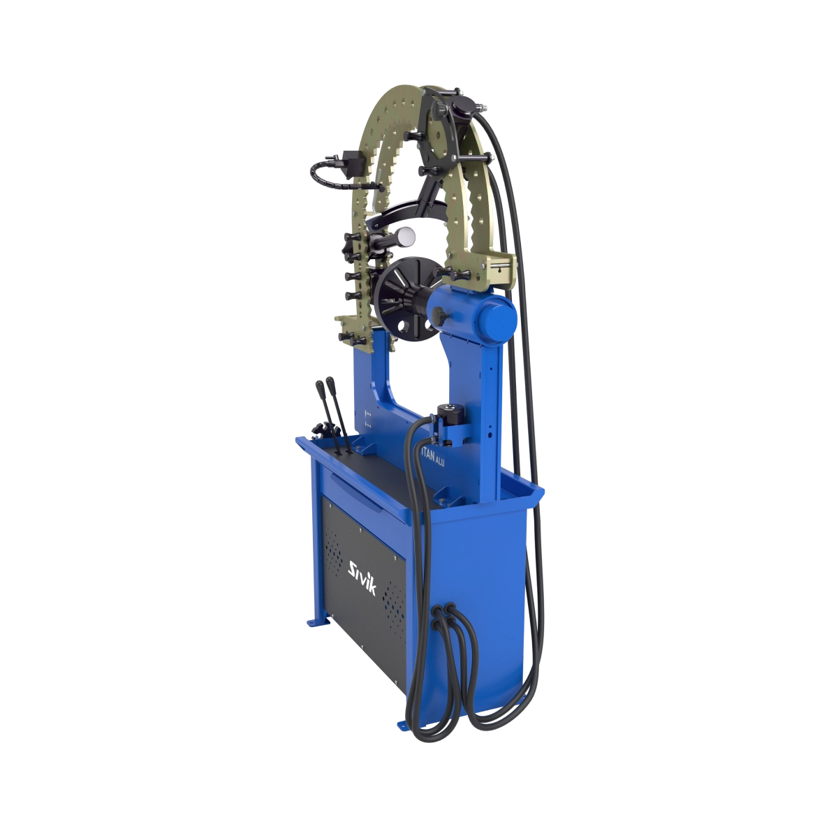 картинка Стенд для правки автомобильных дисков Титан ALU Компакт Sivik